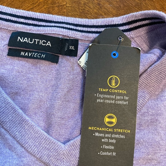 Nautica Navtech Vneck Sweater Size XXL - Picture 4 of 4